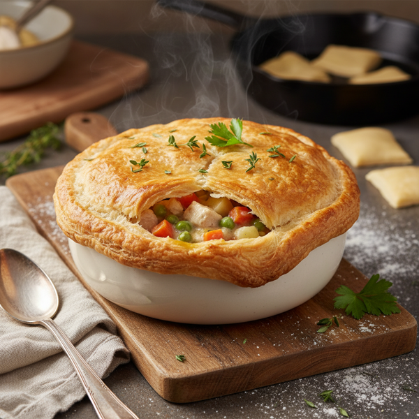 Classic Comfort Chicken Pot Pie recipe