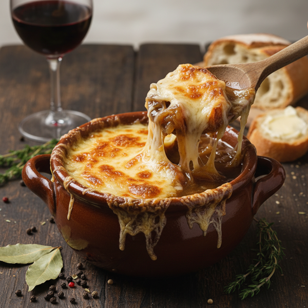 Classic Comfort French Onion Soup recipe