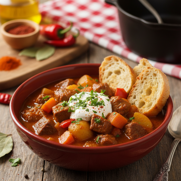 Classic Comfort Hungarian Goulash recipe