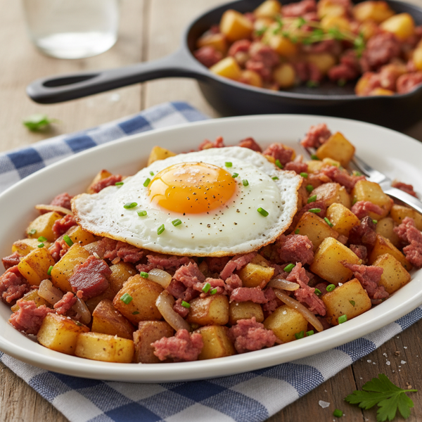 Classic Corned Beef and Potato Hash recipe
