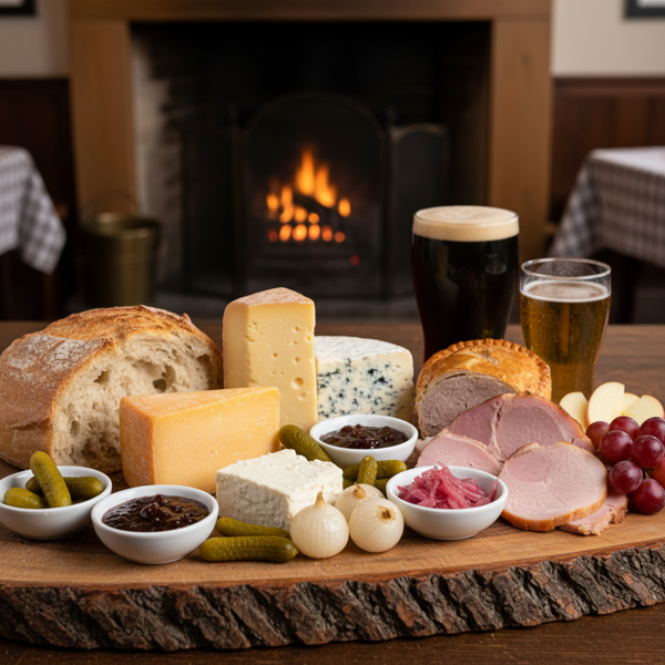 Classic Country Pub Ploughman's Feast recipe