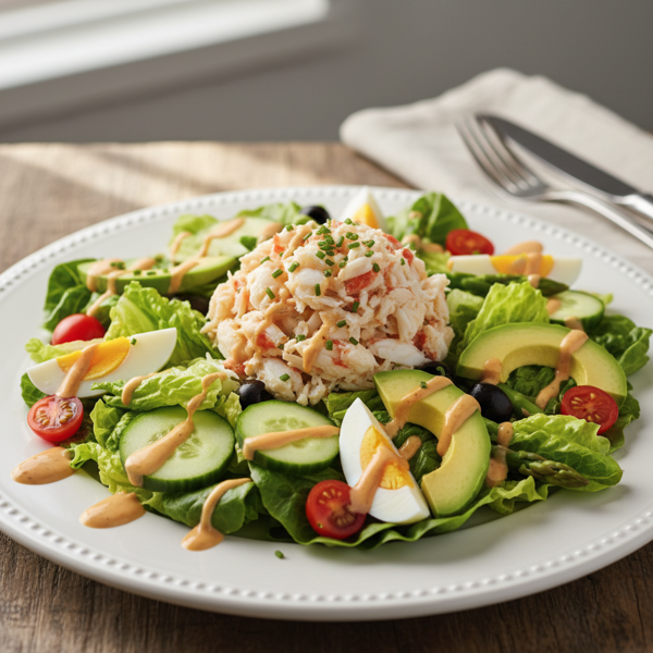Classic Crab Louie Salad Delight recipe