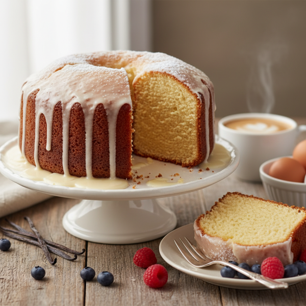 Classic Cream Cheese Pound Cake recipe