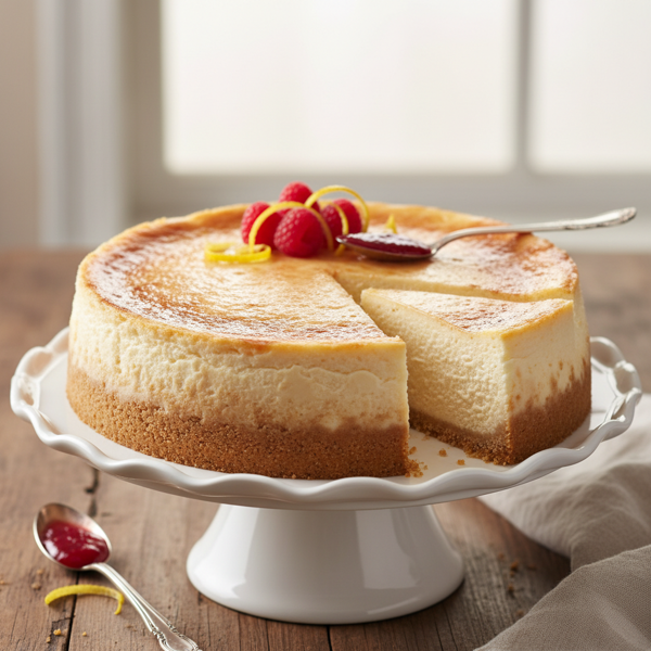 Classic Creamy Cheesecake recipe