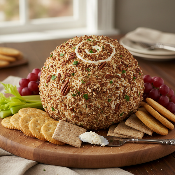 Classic Creamy Delight Cheese Ball recipe