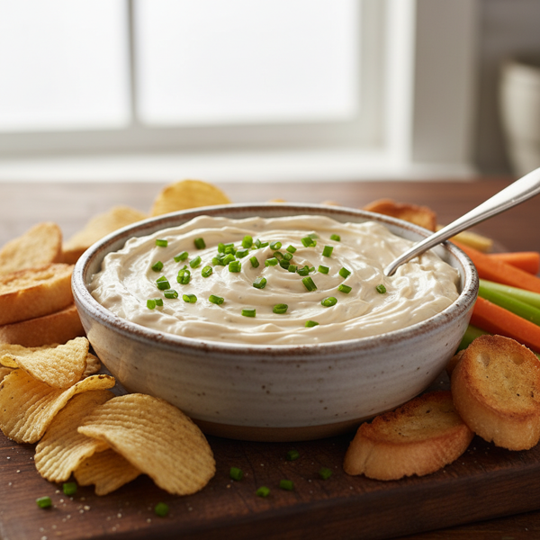 Classic Creamy Onion Dip recipe