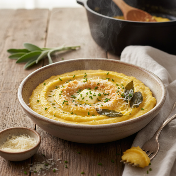 Classic Creamy Polenta Delight recipe