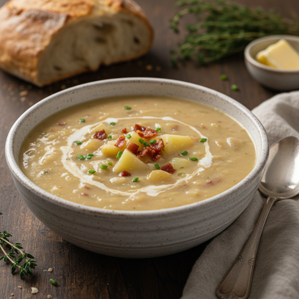 Classic Creamy Potato Soup recipe