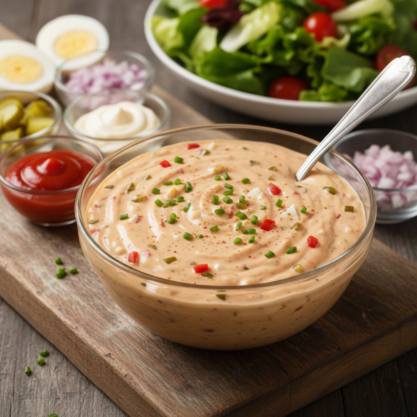 Classic Creamy Thousand Island Dressing recipe