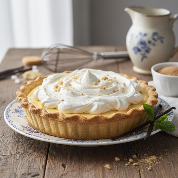 Classic Creamy Vanilla Pudding Pie recipe