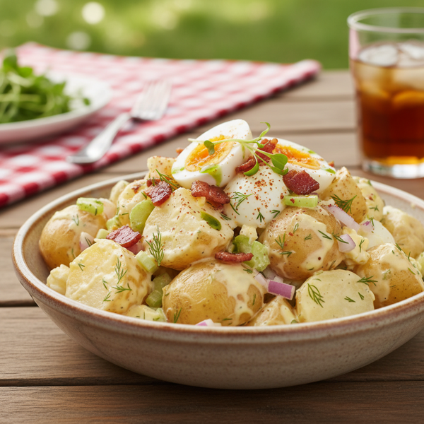Classic Creamy Yukon Gold Potato Salad with a Twist recipe