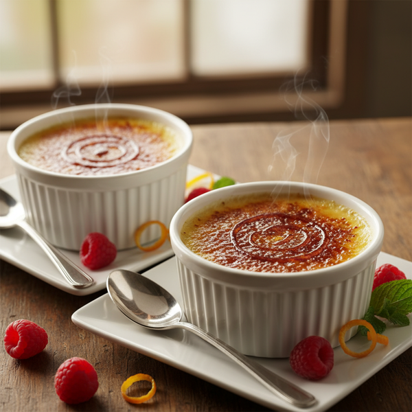 Classic Creme Brulee for Two recipe