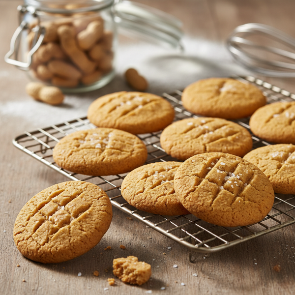Classic Criss-Cross Peanut Butter Cookies recipe