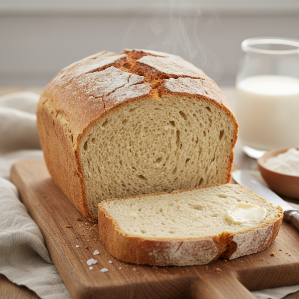 Classic Dairy-Free White Bread Machine Loaf recipe