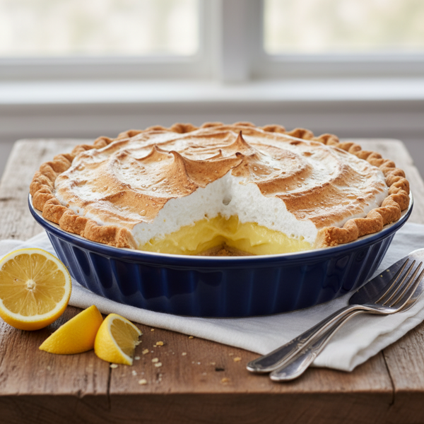 Classic Deep Dish Lemon Meringue Pie recipe