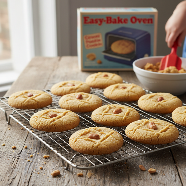 Classic Easy Bake Peanut Butter Cookies recipe