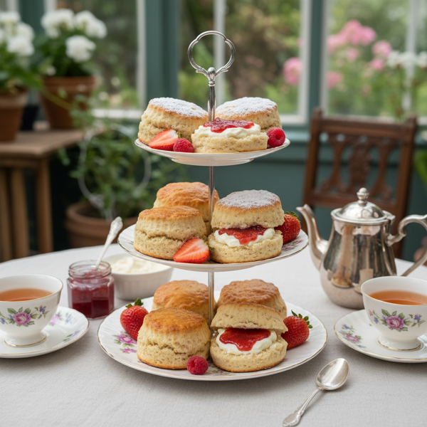 Classic English Cream Tea Scones recipe