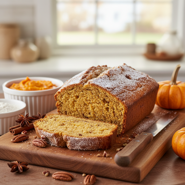 Classic Family Pumpkin Spice Bread recipe