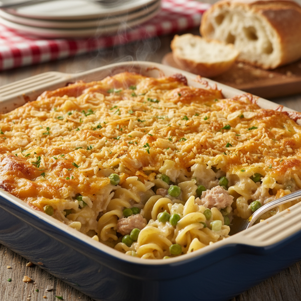 Classic Family Tuna Noodle Bake recipe