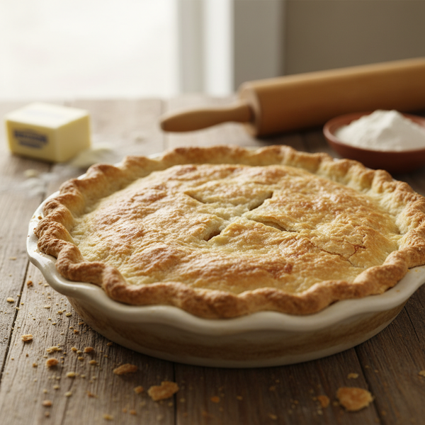 Classic Flaky Shortening Pie Crust recipe