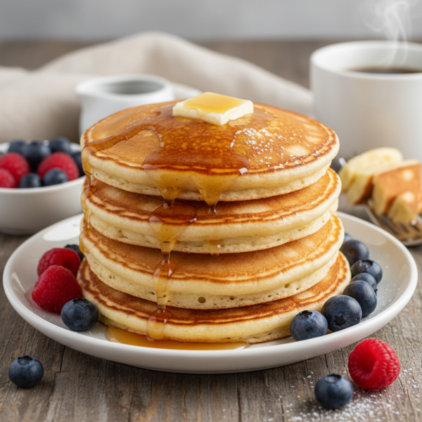 Classic Fluffy Pancakes recipe