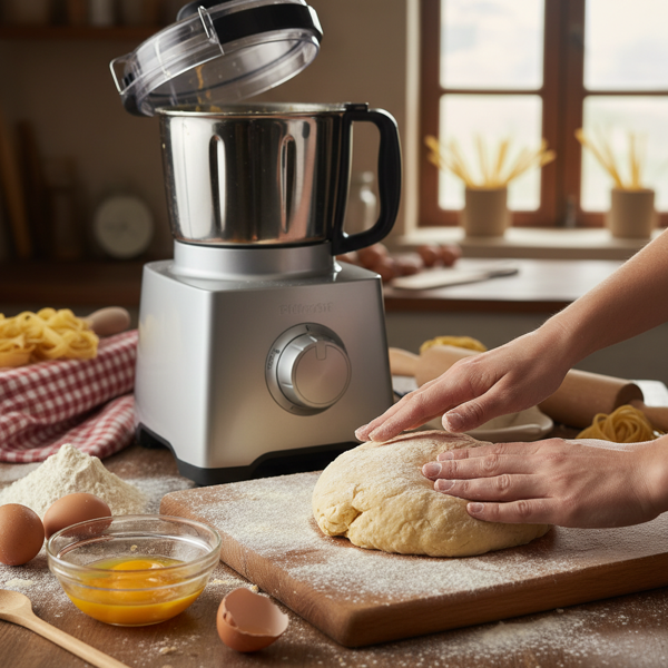 Classic Food Processor Fresh Pasta Dough recipe