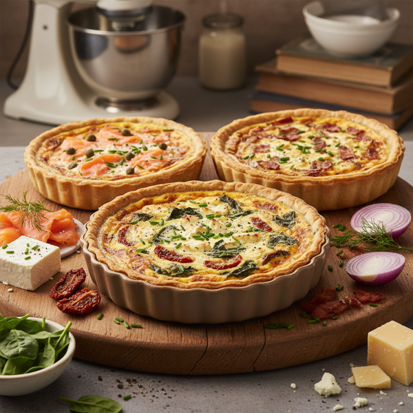 Classic Freezer-Friendly Quiche Medley recipe