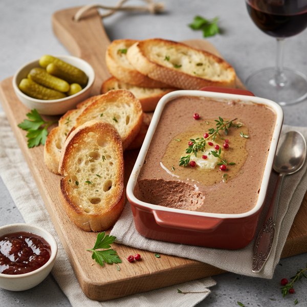 Classic French Chicken Liver Pâté recipe