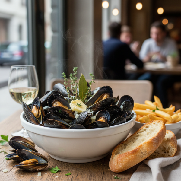 Classic French Moules Marinières recipe