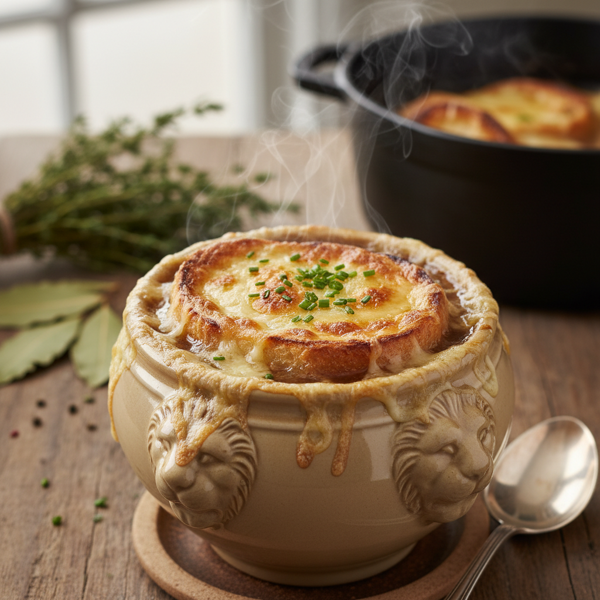 Classic French Onion Soup Delight recipe