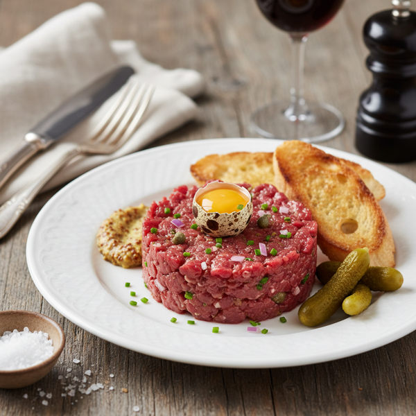 Classic French Steak Tartare recipe