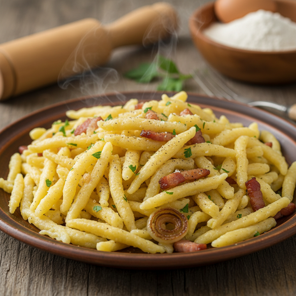 Classic German Spaetzle: Homemade Egg Noodles recipe