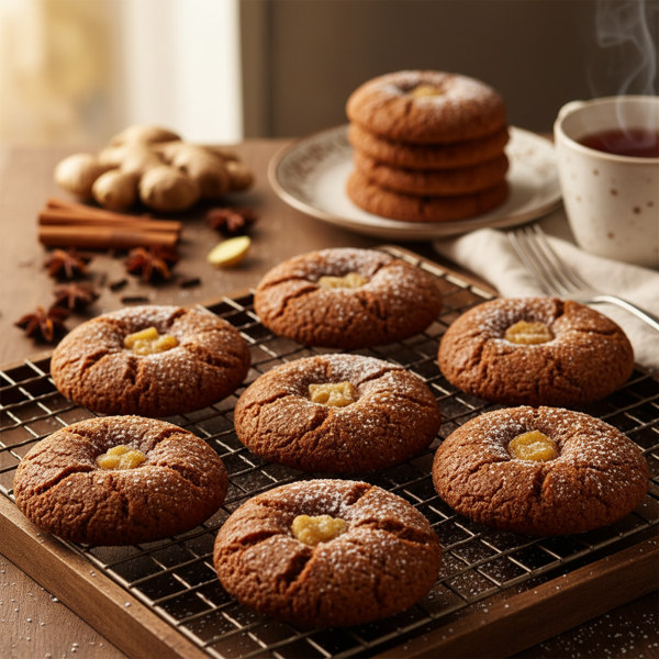 Classic Ginger Spice Cookies recipe