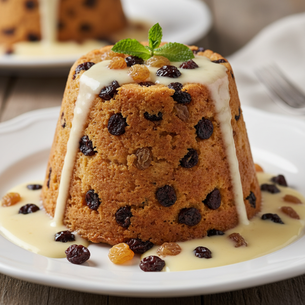 Classic Gluten-Free Spotted Dick Pudding recipe