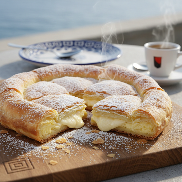 Classic Greek Bougatsa recipe