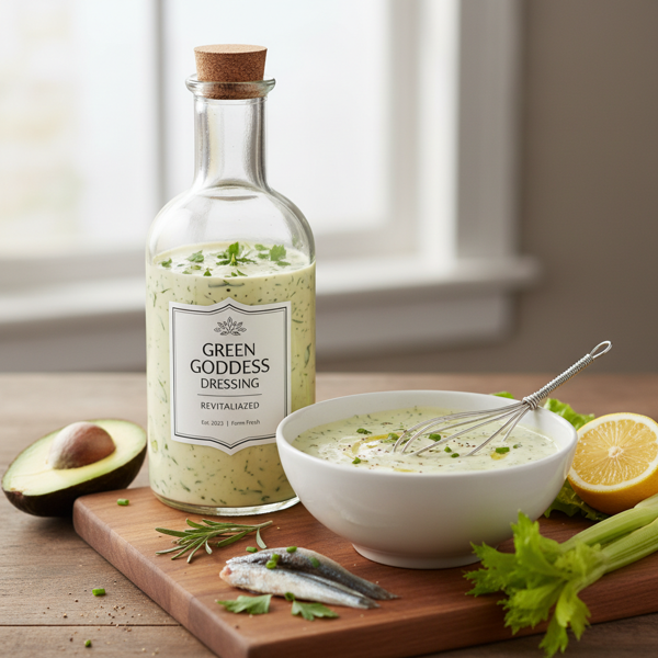 Classic Green Goddess Dressing Revitalized recipe
