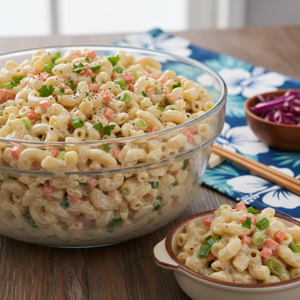 Classic Hawaiian Macaroni Salad recipe