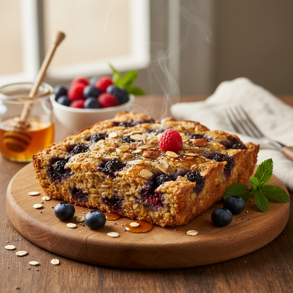 Classic Healthy Baked Oatmeal Delight recipe