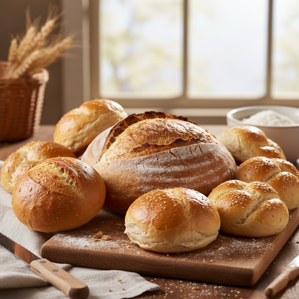 Classic Homemade Bread & Buns recipe