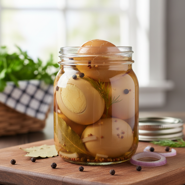 Classic Homemade Pickled Eggs recipe