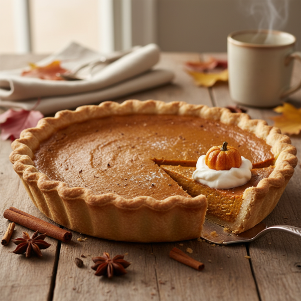 Classic Homemade Pumpkin Pie Delight recipe