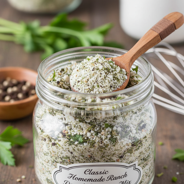 Classic Homemade Ranch Dressing Mix recipe