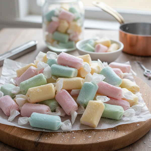 Classic Homemade Salt Water Taffy recipe