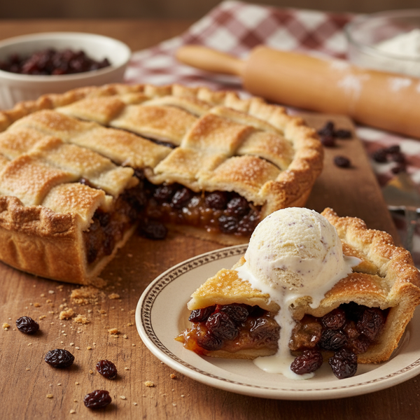 Classic Homestyle Raisin Pie recipe