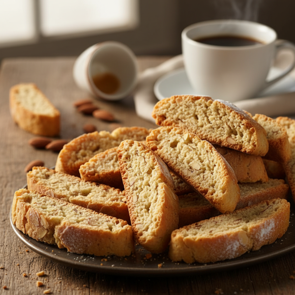 Classic Italian Almond Biscotti recipe
