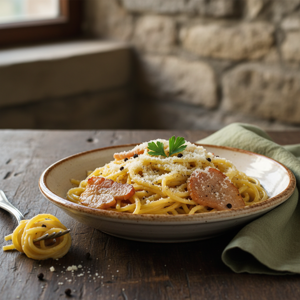 Classic Italian Carbonara recipe