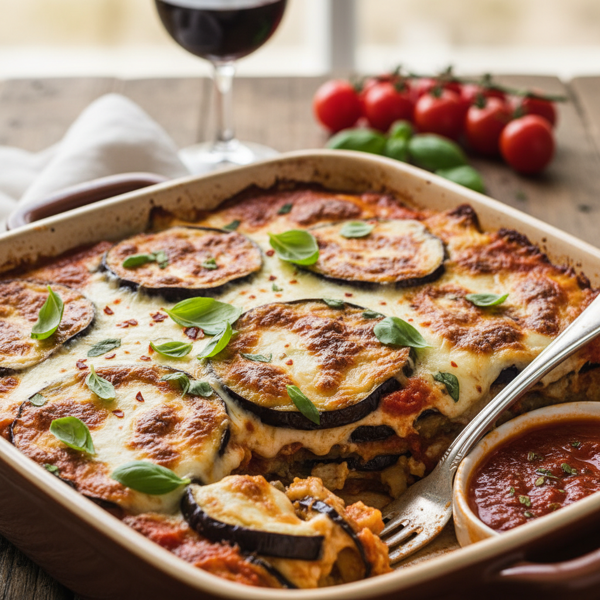 Classic Italian Eggplant Parmesan recipe