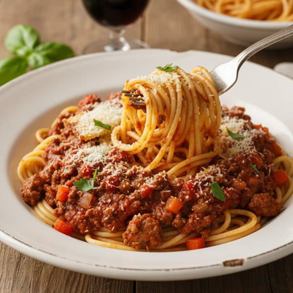 Classic Italian Spaghetti Bolognese recipe