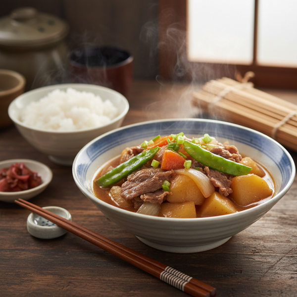 Classic Japanese Beef and Potato Stew (Nikujaga) recipe