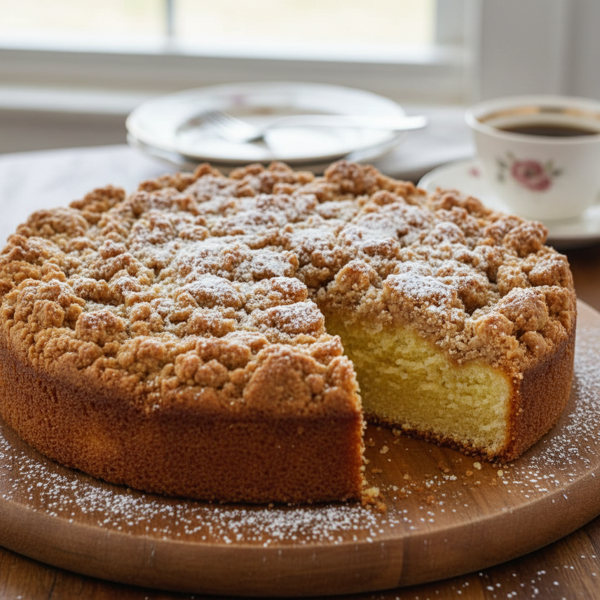 Classic Jersey Throwback Crumb Cake recipe